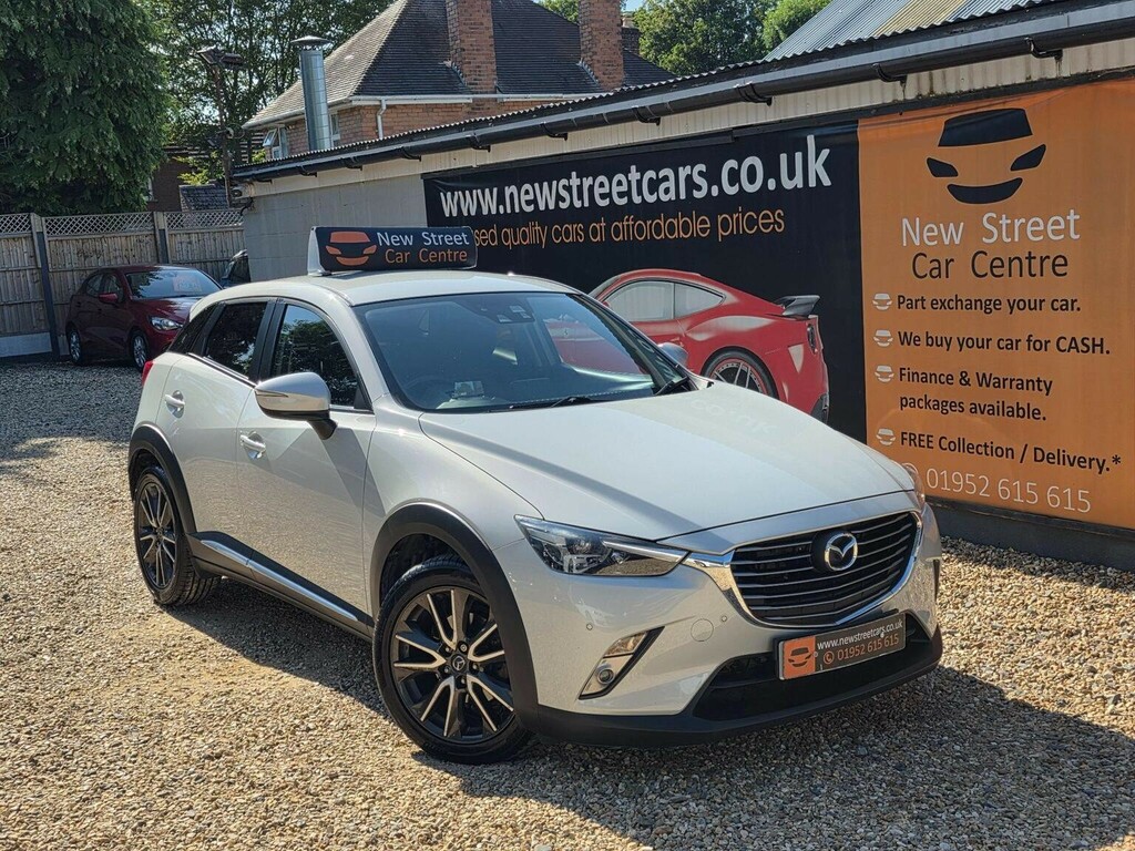 Mazda CX-3 1.5 Skyactiv-d Sport Nav Euro 6 Ss Silver