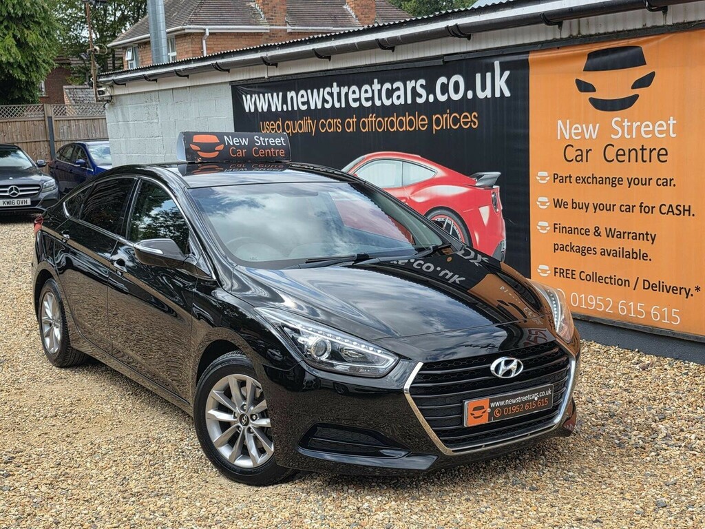 Hyundai I40 Saloon 1.7 Crdi Blue Drive S Euro 6 Ss 201 Black