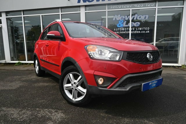 SsangYong Korando 2.0D Elx4 Suv 4Wd Euro 5 149 Ps Red