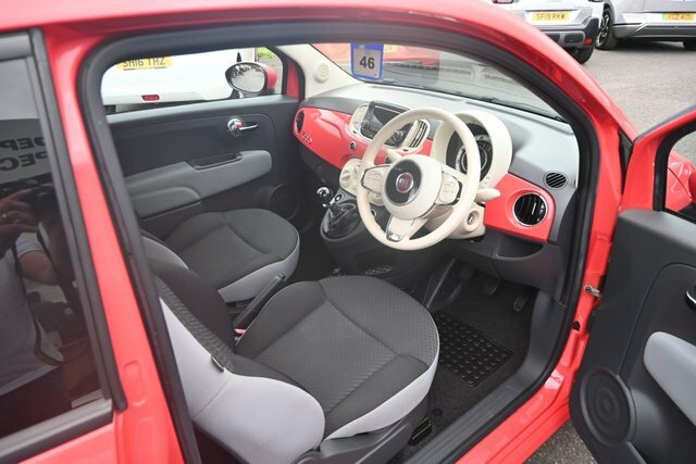 Fiat 500 0.9 Twinair Pop Star Hatchback E Pink #4
