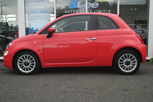 Fiat 500 0.9 Twinair Pop Star Hatchback E Pink #6