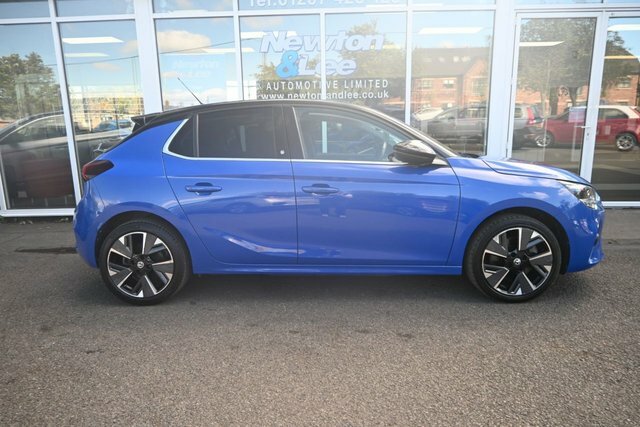 Vauxhall Corsa-e 50Kwh Elite Premium Hatchback Electri VN22YBM Blue #2