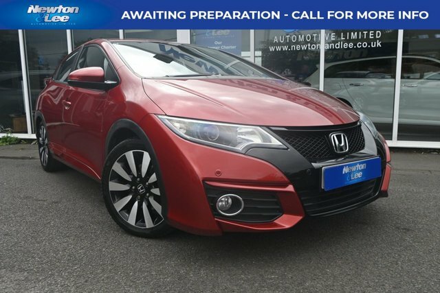 Honda Civic 1.8 I-vtec Se Plus Hatchback Euro Red