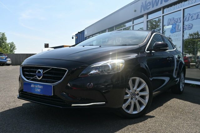 Volvo V40 1.6 D2 Se Lux Nav Hatchback Euro Black #2