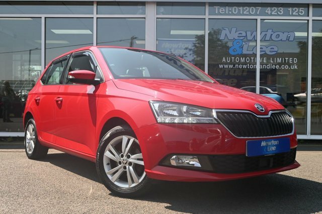 Skoda Fabia 1.0 Se Hatchback Euro 6 S S 7 SH68YSF Red