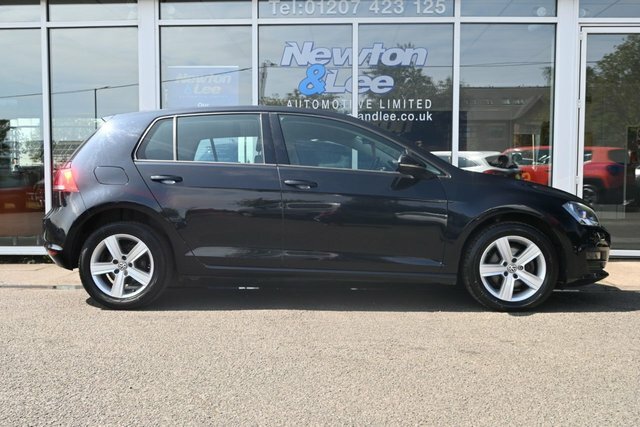 Volkswagen Golf 1.6 Tdi Bluemotion Tech Match Edition Hatchback EA66HFE Black #5