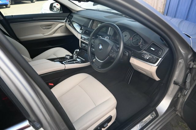 BMW 5 Series 2.0 520D Luxury Saloon Euro 6 S S NJ14XHO Silver #5