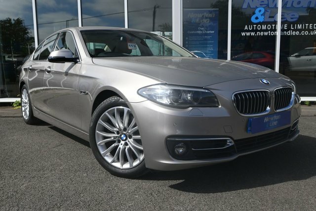 BMW 5 Series 2.0 520D Luxury Saloon Euro 6 S S NJ14XHO Silver