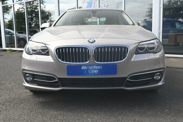 BMW 5 Series 2.0 520D Luxury Saloon Euro 6 S S NJ14XHO Silver #2