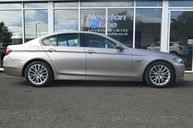 BMW 5 Series 2.0 520D Luxury Saloon Euro 6 S S NJ14XHO Silver #6