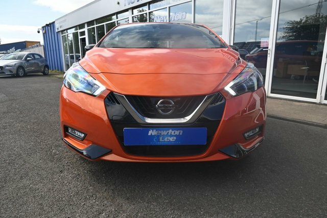 Nissan Micra 1.0 Ig-t N-sport Hatchback Euro NJ22BHK Orange #2