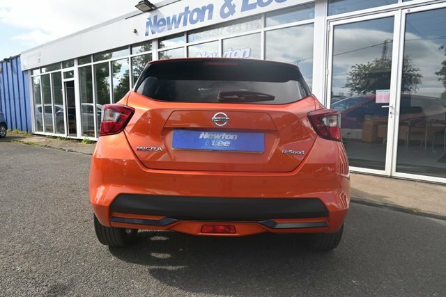 Nissan Micra 1.0 Ig-t N-sport Hatchback Euro NJ22BHK Orange #4