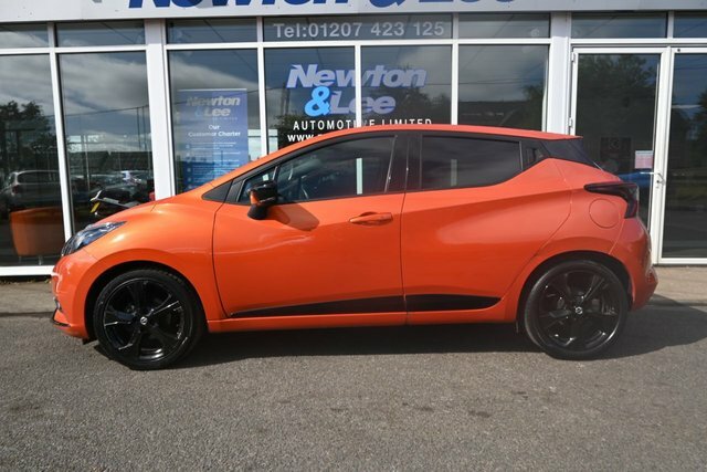 Nissan Micra 1.0 Ig-t N-sport Hatchback Euro NJ22BHK Orange #5