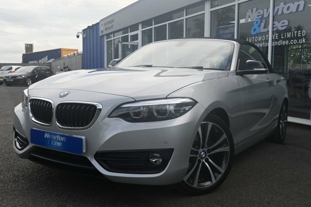 BMW 2 Series 1.5 218I Sport Convertible Euro Silver #3