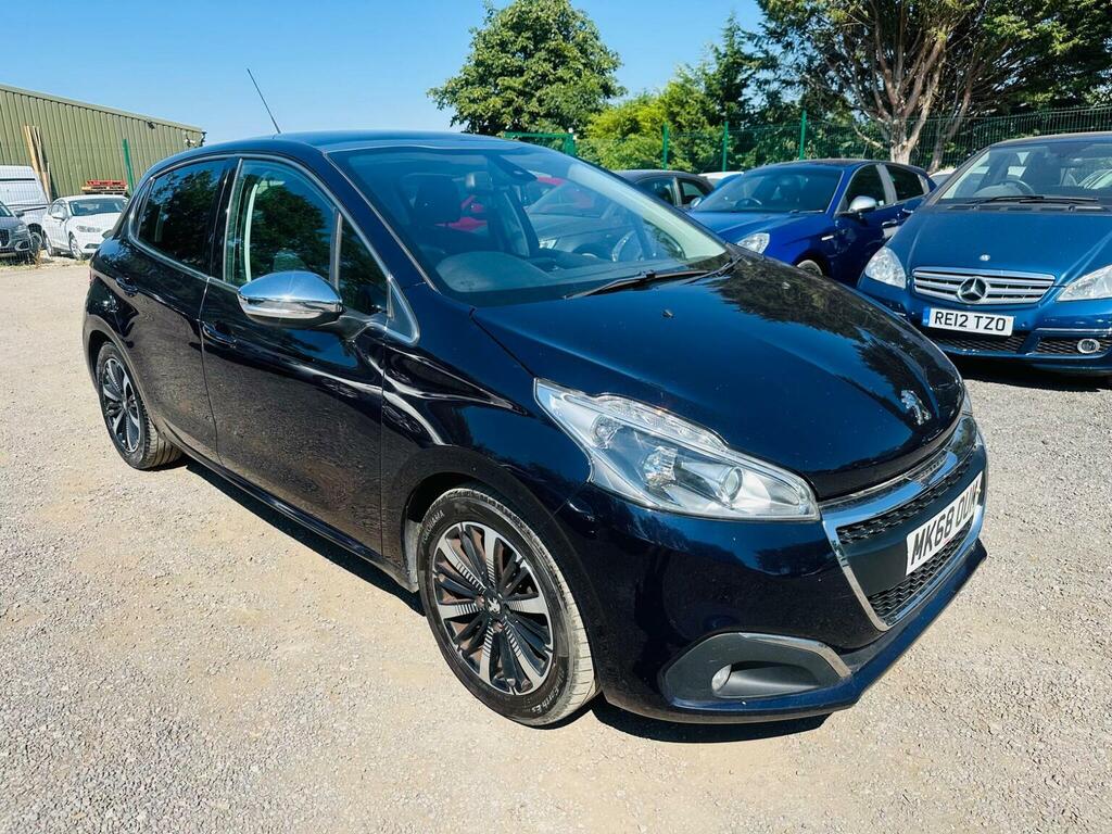 Peugeot 208 Hatchback 1.2 Puretech Allure Premium Euro 6 Ss MK68OUM Blue #5
