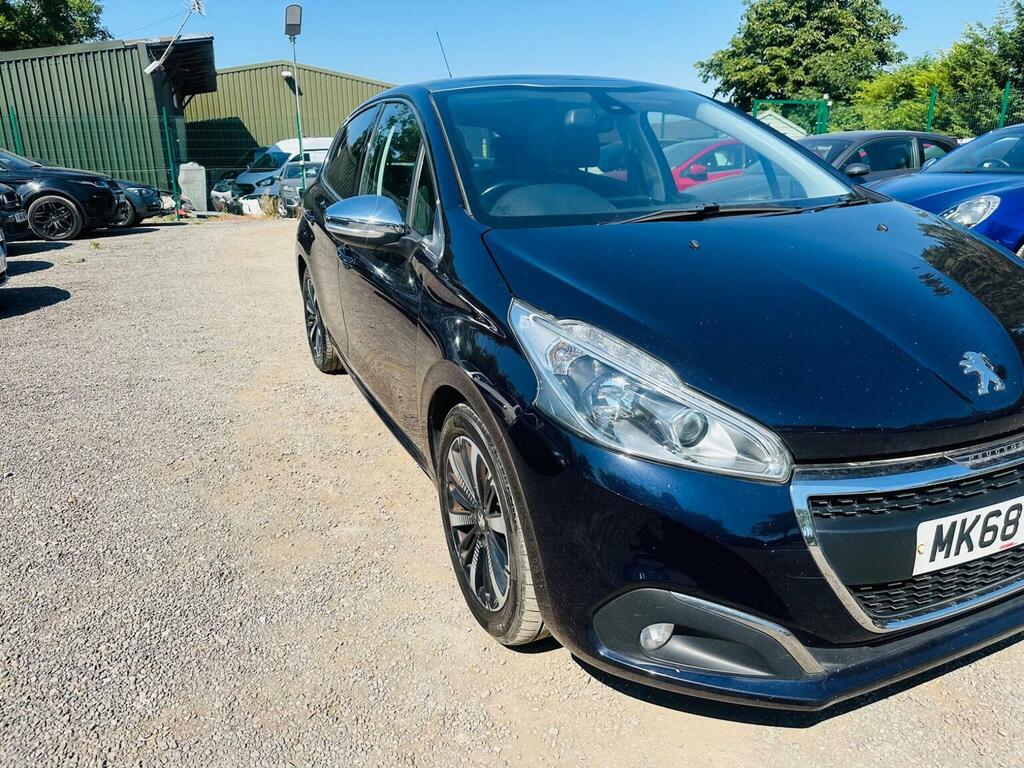 Peugeot 208 Hatchback 1.2 Puretech Allure Premium Euro 6 Ss MK68OUM Blue #6