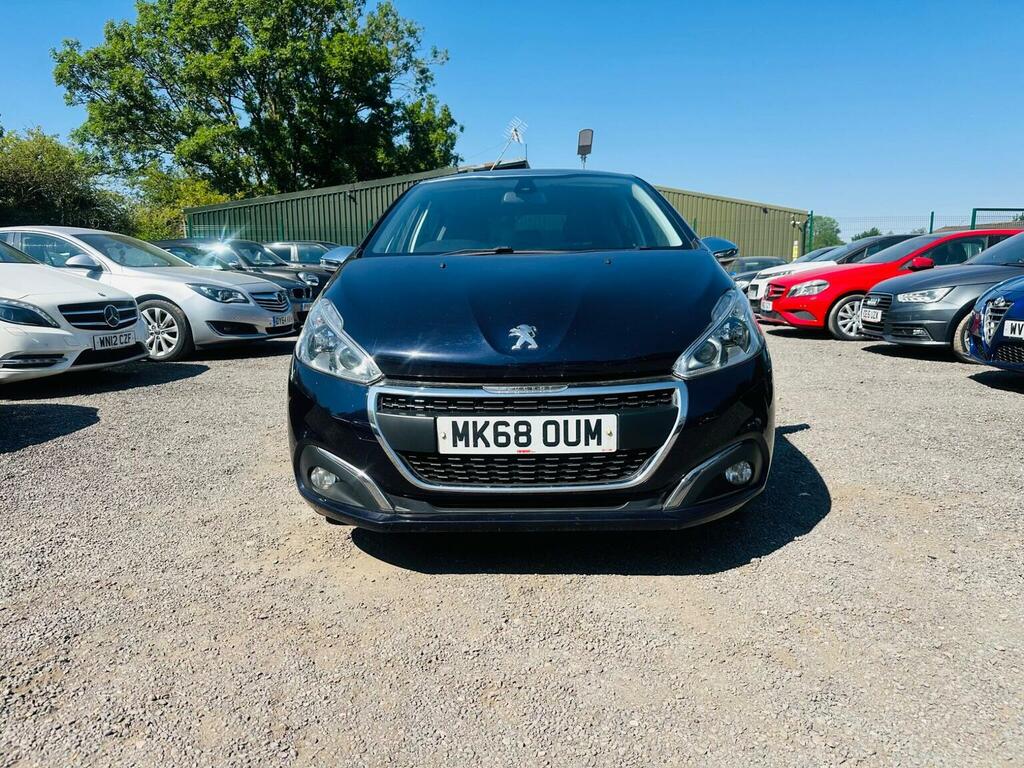 Peugeot 208 Hatchback 1.2 Puretech Allure Premium Euro 6 Ss MK68OUM Blue #2