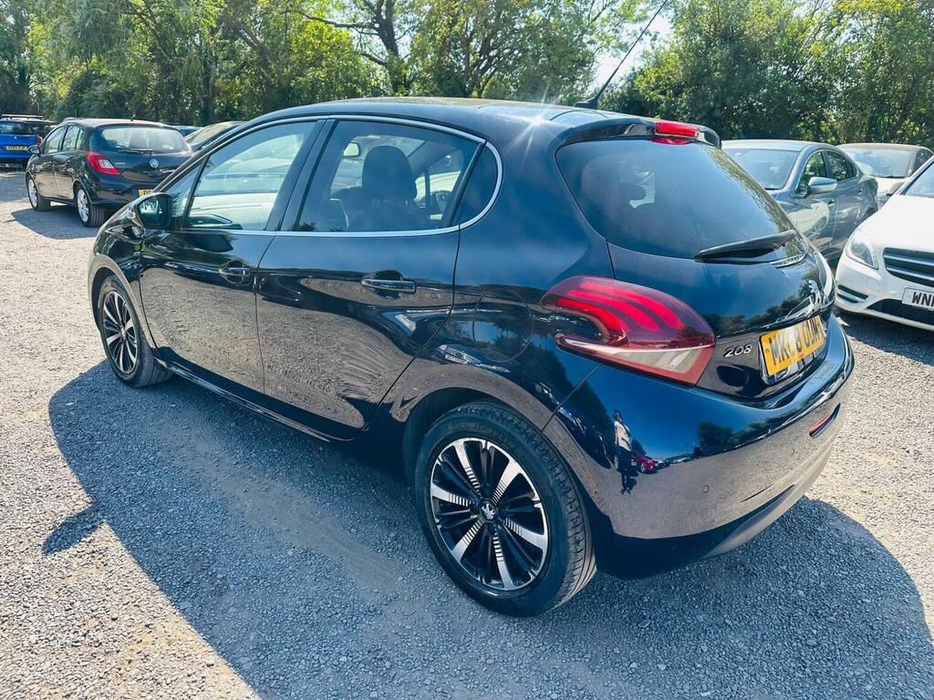 Peugeot 208 Hatchback 1.2 Puretech Allure Premium Euro 6 Ss MK68OUM Blue #4