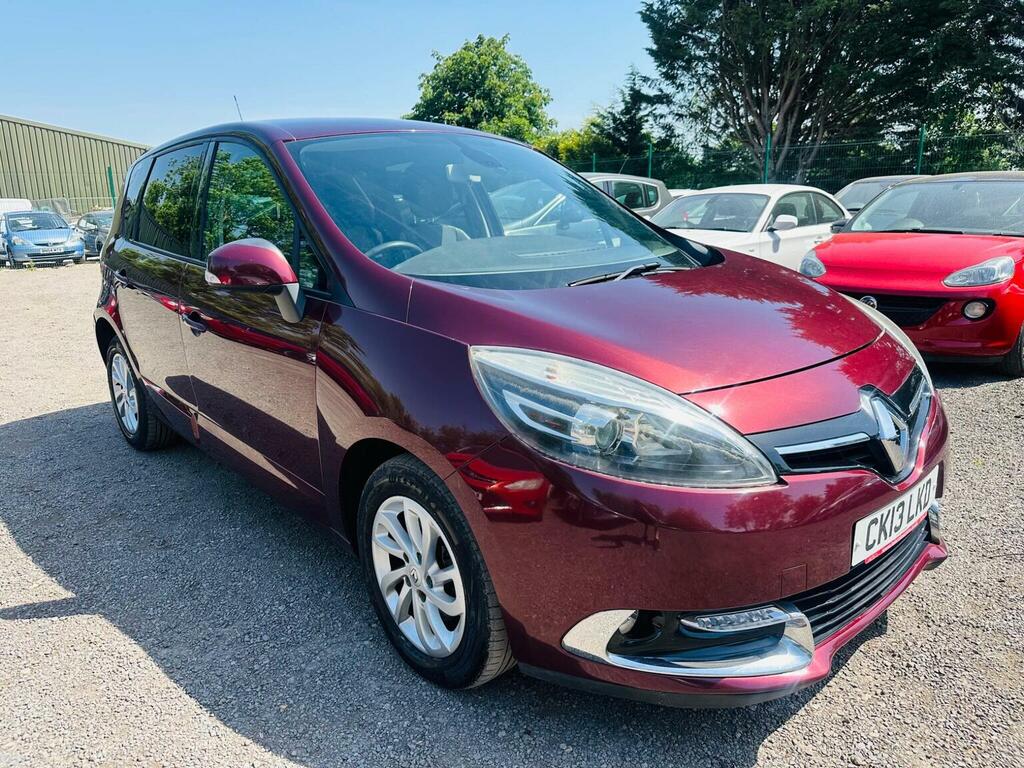 Renault Scenic Mpv 1.5 Dci Dynamique Tomtom Edc Euro 5 2013 Red