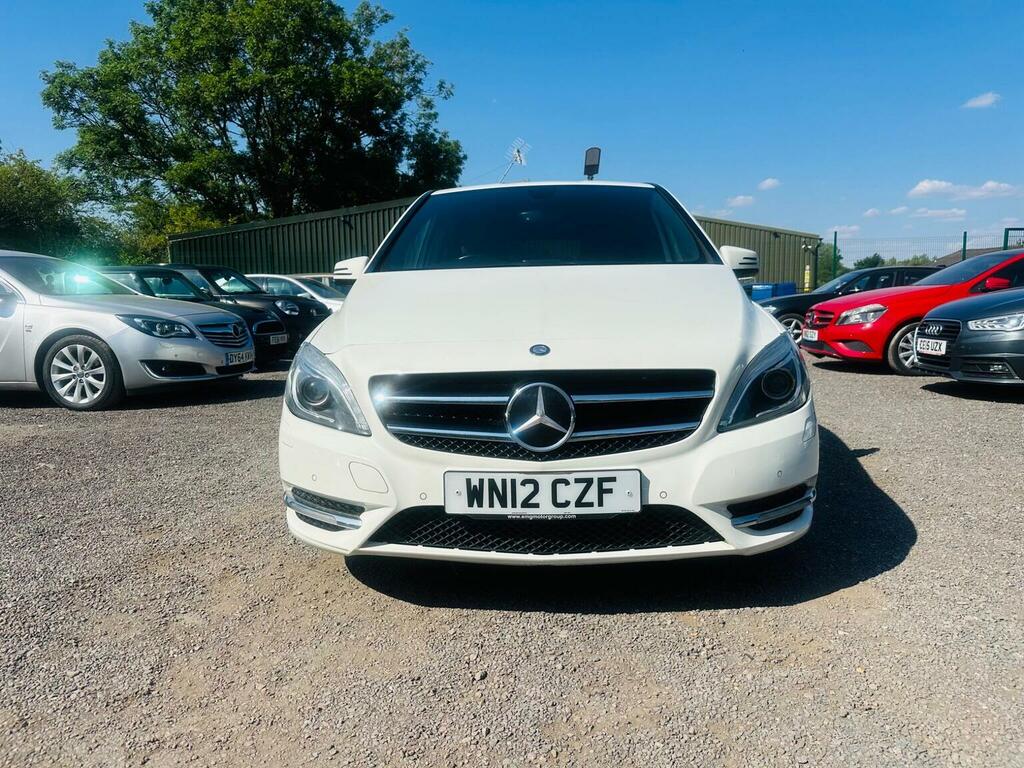 Mercedes-Benz B Class Mpv 1.8 B200 Cdi Blueefficiency Sport 7G-dct Euro White #2