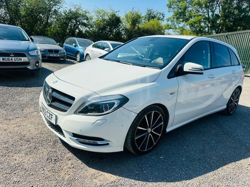 Mercedes-Benz B Class Mpv 1.8 B200 Cdi Blueefficiency Sport 7G-dct Euro White #3