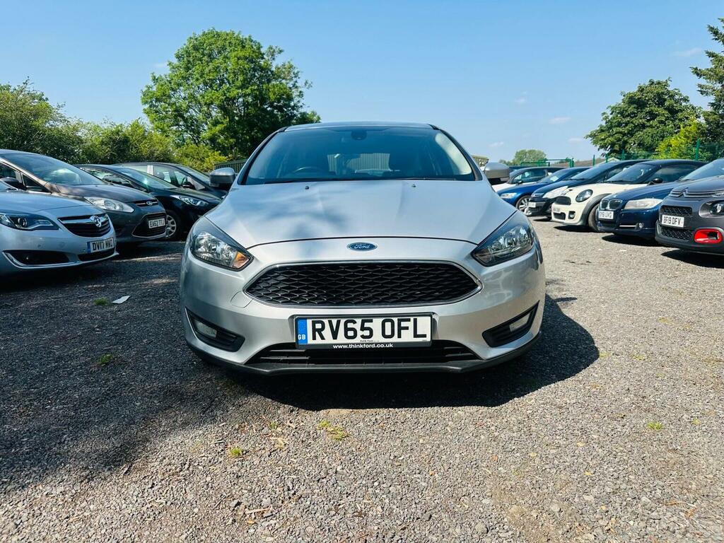 Ford Focus 1.0T Ecoboost Zetec Euro 6 Ss RV65OFL Silver #3