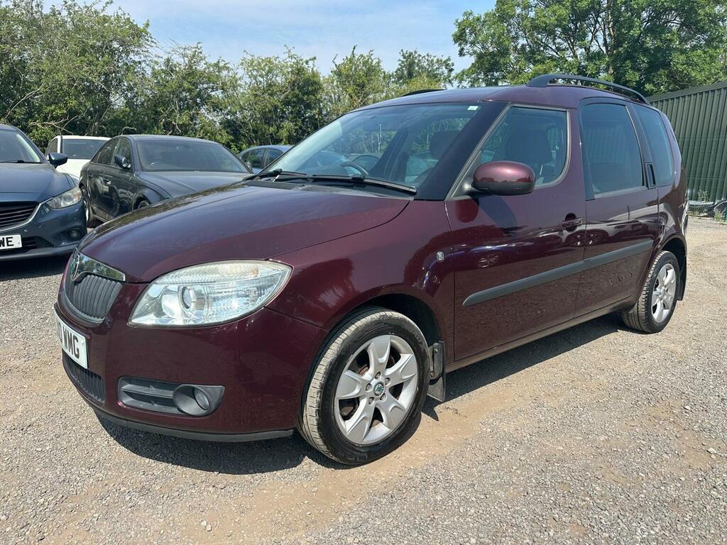 Skoda Roomster 1.6 16V Se Tiptronic Red #4