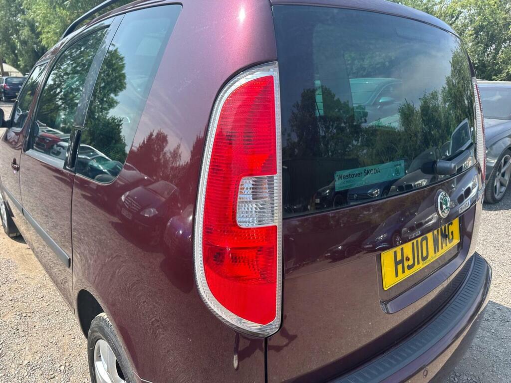 Skoda Roomster Mpv Blue #39