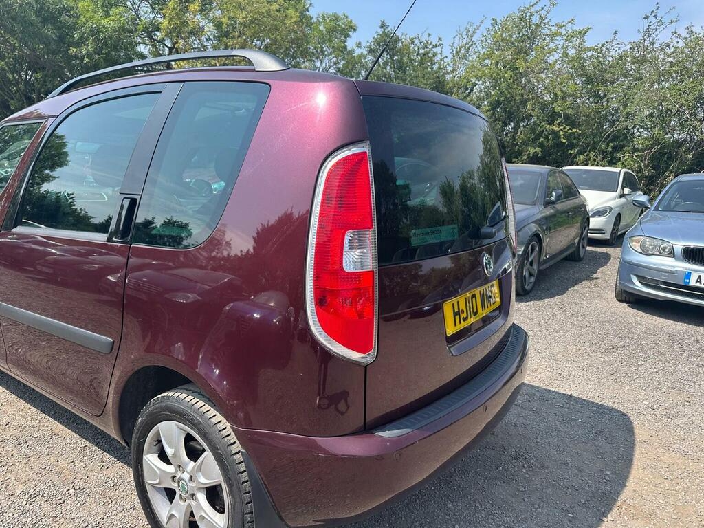 Skoda Roomster 1.6 16V Se Tiptronic Red #5