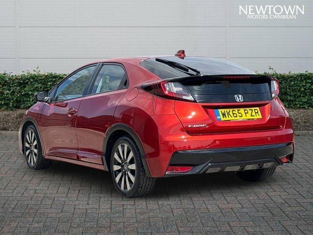 Honda Civic 1.8 I-vtec Se Plus Hatchback Eur Red #5