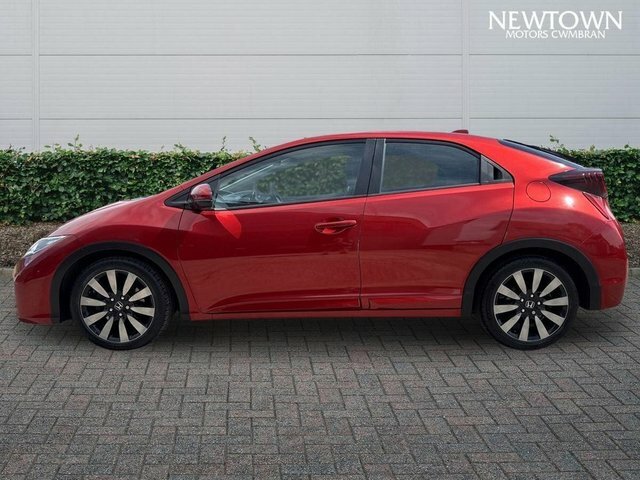 Honda Civic 1.8 I-vtec Se Plus Hatchback Eur Red #4