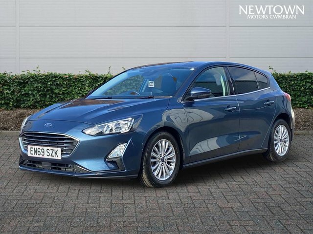 Ford Focus 1.5 Ecoblue Titanium Hatchback Eur EN69SZK Blue #3