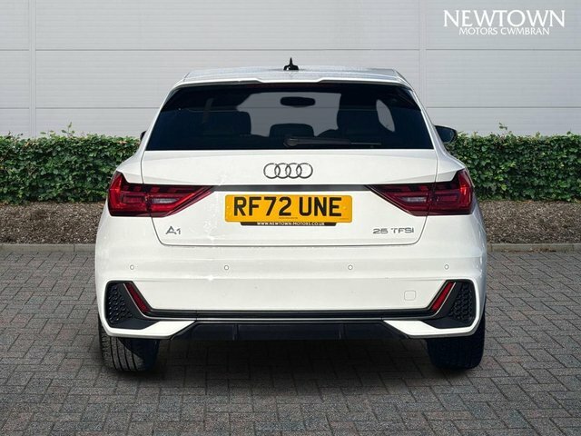 Audi A1 1.0 Tfsi 25 S Line Sportback S Tronic E White #6