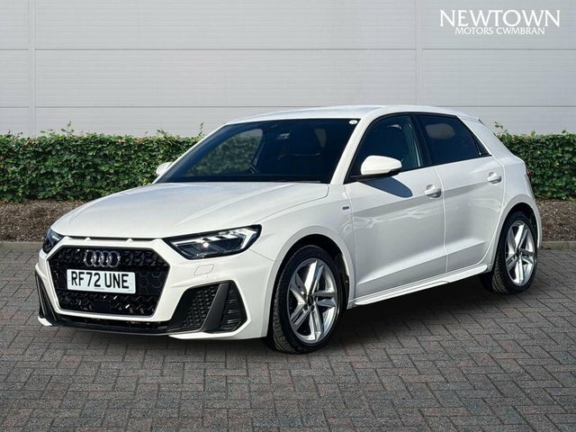 Audi A1 1.0 Tfsi 25 S Line Sportback S Tronic E White #3