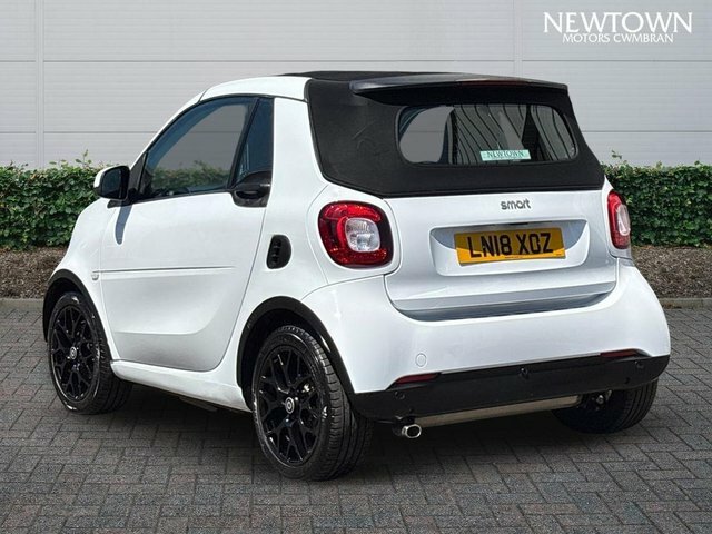 Smart Fortwo Cabrio 0.9T Prime Sport Premium Cabriolet Tw White #5