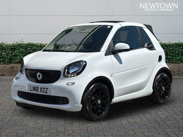 Smart Fortwo Cabrio 0.9T Prime Sport Premium Cabriolet Tw White #3