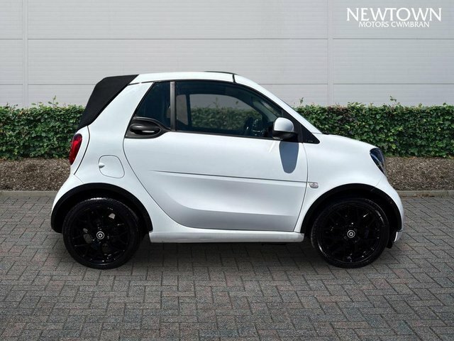 Smart Fortwo Cabrio Convertible 0.9T Prime Sport Premium Cabriolet T White #8