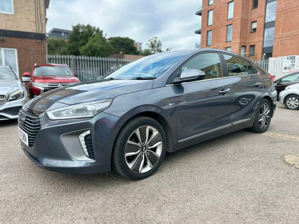Hyundai Ioniq 1.6 H-gdi Premium Se Hatchback Hybrid D KJ17DKN Grey #3