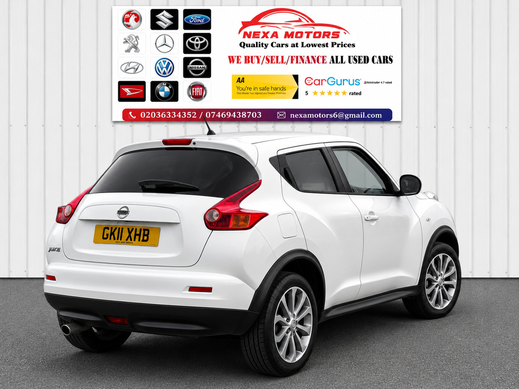 Nissan Juke Acenta White #4