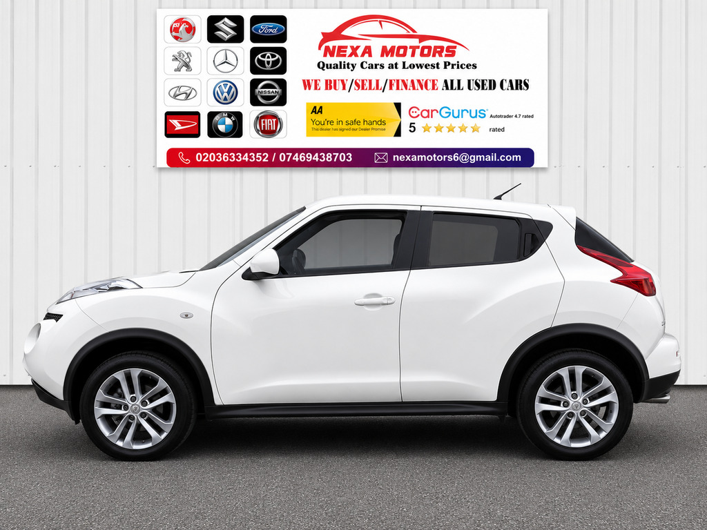 Nissan Juke Acenta White #3