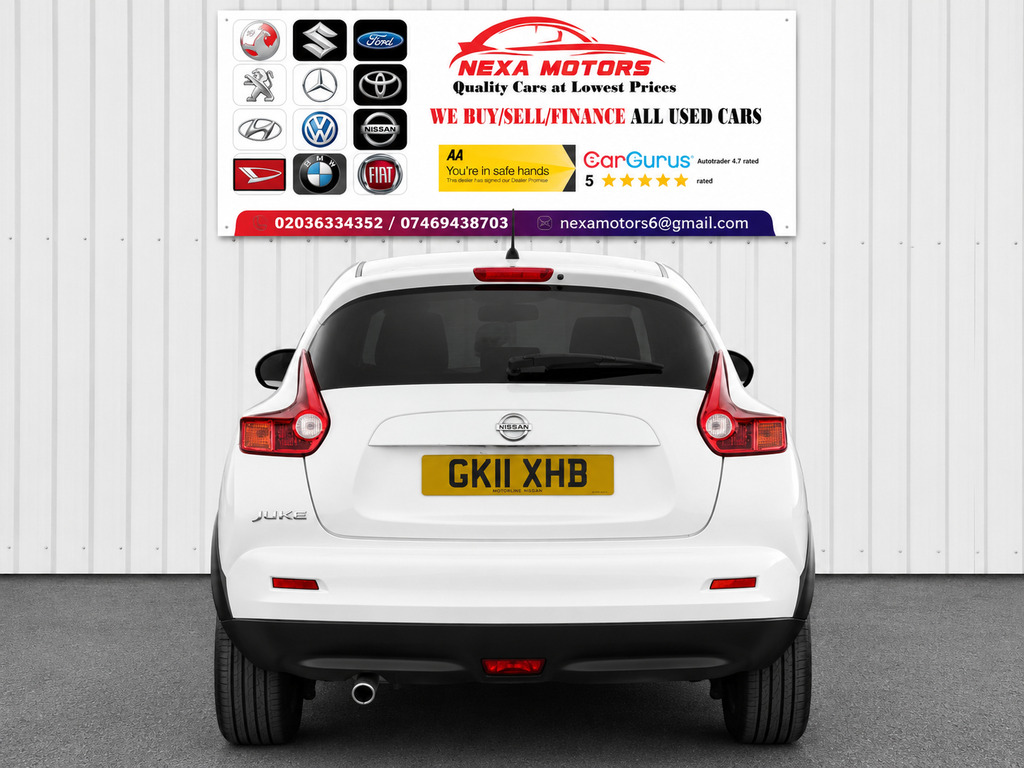 Nissan Juke Acenta White #2