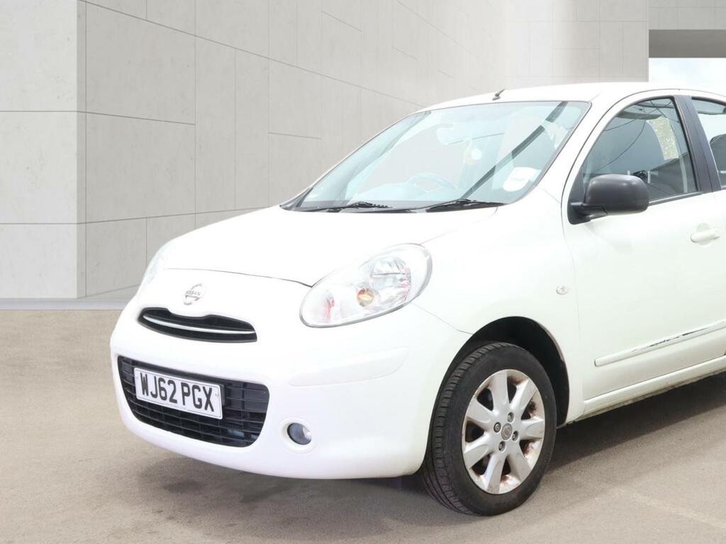 Nissan Micra Acenta White #6