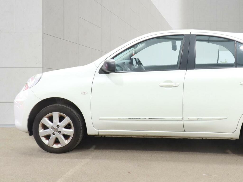 Nissan Micra Acenta White #2