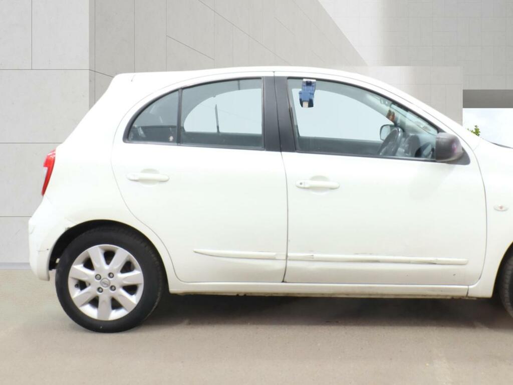 Nissan Micra Acenta White #3