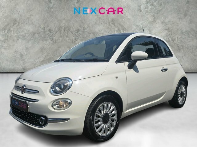 Fiat 500 2016 1.2 Lounge Hatchback Euro 6 AK66UYU White #3