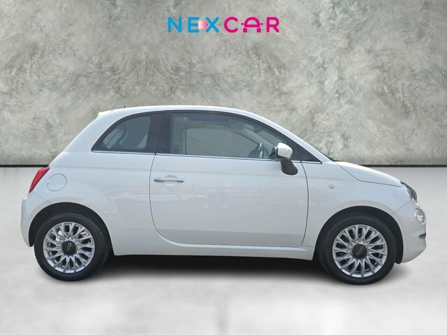 Fiat 500 2016 1.2 Lounge Hatchback Euro 6 AK66UYU White #5