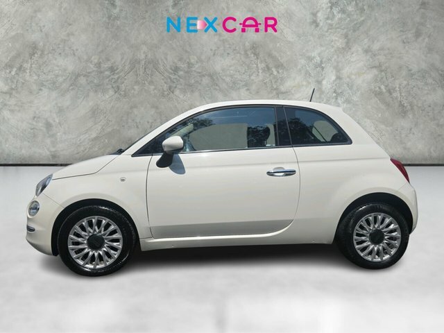 Fiat 500 2016 1.2 Lounge Hatchback Euro 6 AK66UYU White #2