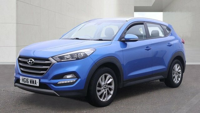 Hyundai Tucson 2016 2.0 Crdi Blue Drive Se Nav Suv Man Blue