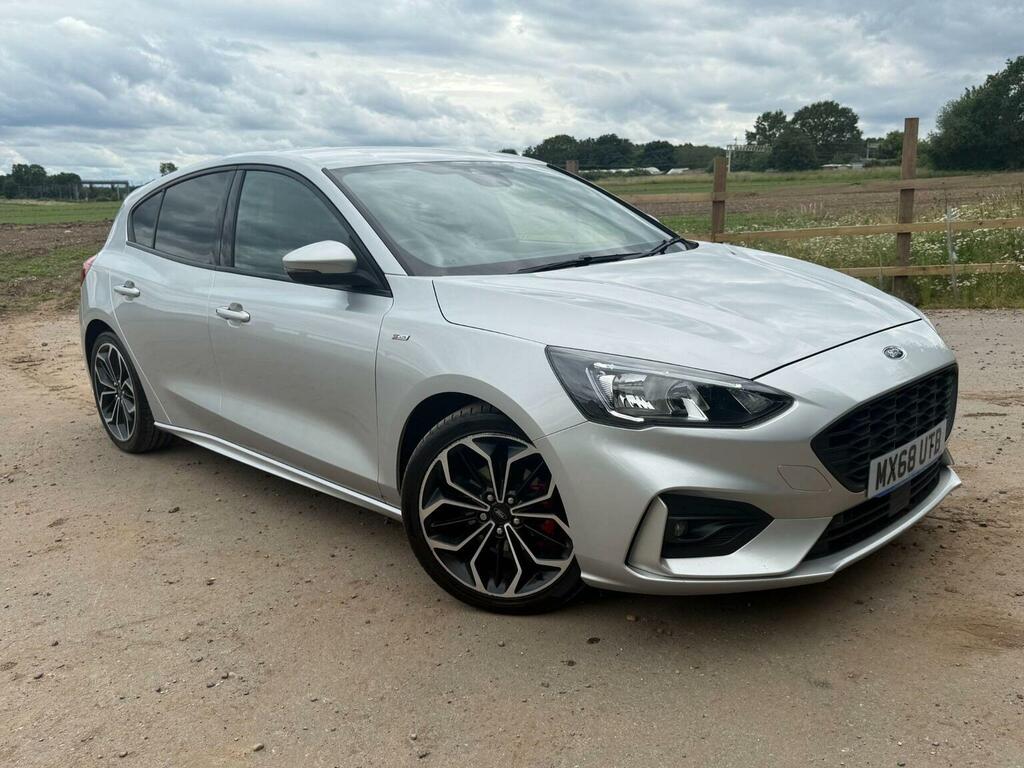 Ford Focus 1.0T Ecoboost St-line X Euro 6 Ss Silver