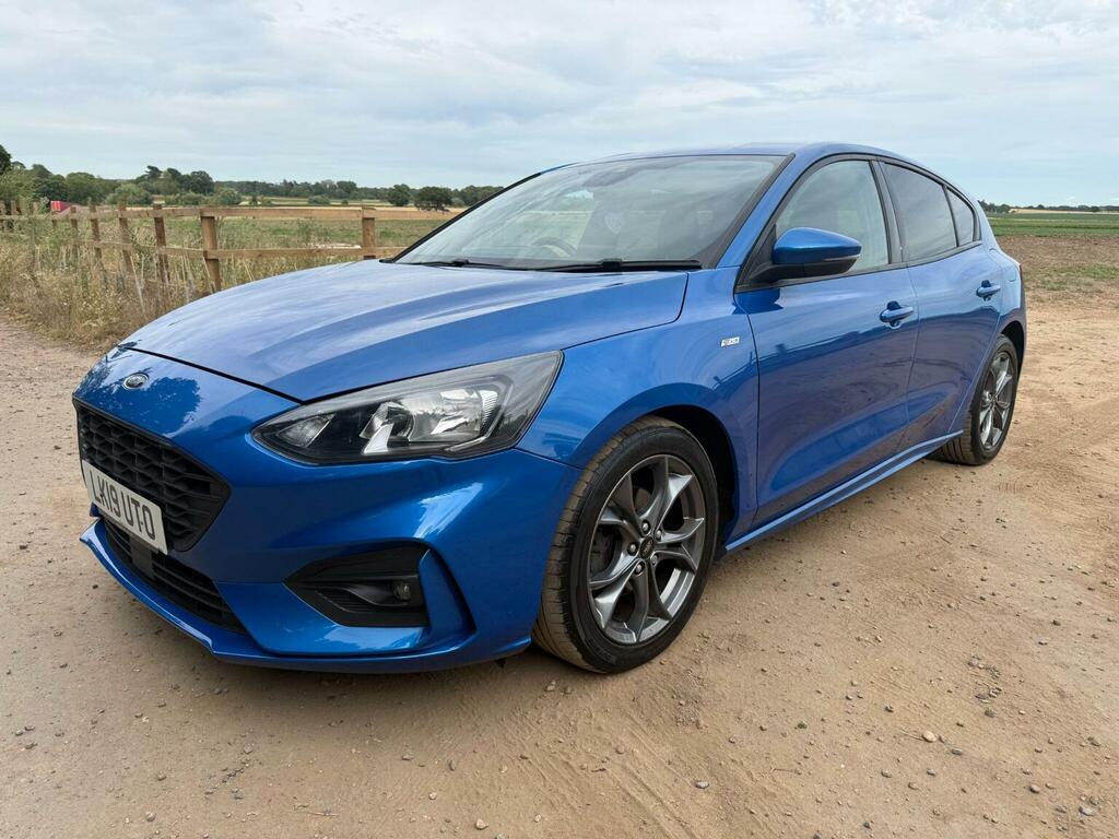 Ford Focus 1.5 Ecoblue St-line Euro 6 Ss LK19UTO Blue #3
